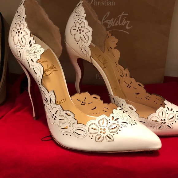 NWB! Christian Louboutin Beloved 120 Vernice 38 - Picture 2 of 7